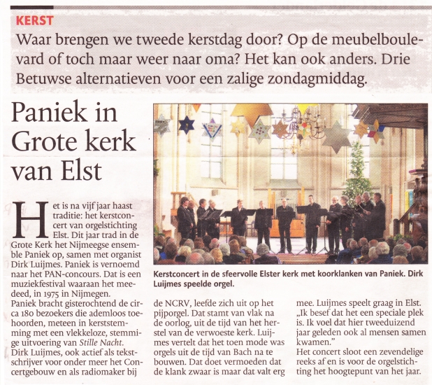 26-12-2010, Grote kerk, Elst